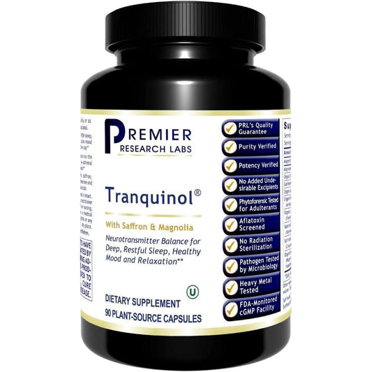 Premier Research Tranquinol Dietary Supplement - 90 Capsules