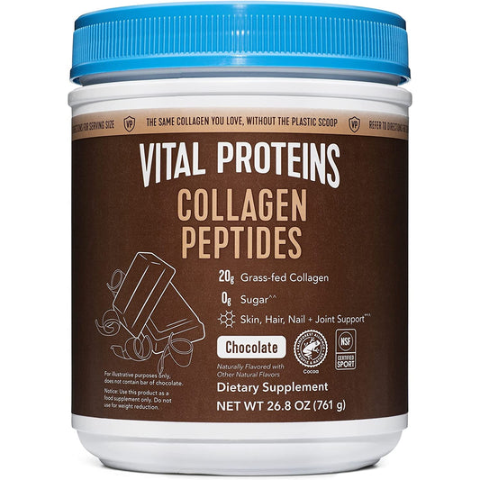 Vital Proteins Chocolate Collagen Powder Supplement - Chocolate Flavor, 26.8 oz