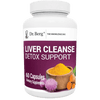 Dr. Berg Liver Cleanse Detox Capsules w/Unique Blend of Milk Thistle, Ox Bile & Folate - Liver Supplement Includes Turmeric, Black Pepper & Choline - 60 Capsules