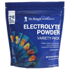 Dr. Berg's Electrolytes Powder Packets - Travel Size Hydration Electrolyte Drink Mix - Boost Energy & Keto-Friendly - No Sugar & No Maltodextrin - 7 Flavors 28 Stick Pack