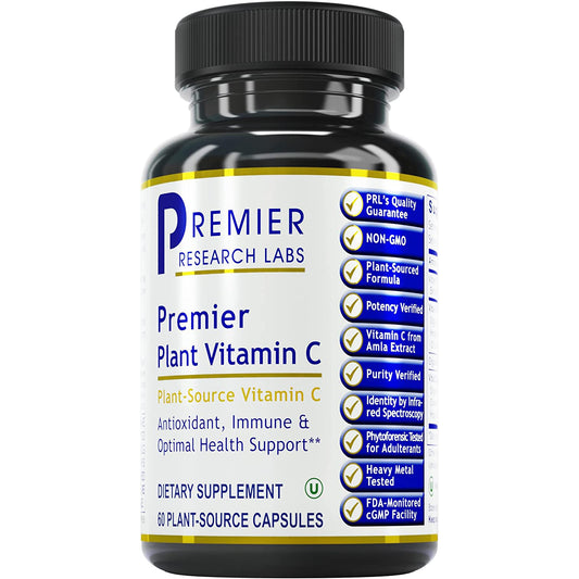 Premier Research Premier Plant Vitamin C, 60 Capsules