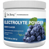 Dr. Berg Hydration Keto Electrolyte Powder - Enhanced w/ 1,000mg of Potassium & Real Pink Himalayan Salt (NOT Table Salt) - Grape Flavor Hydration Drink Mix Supplement - 50 Servings