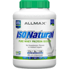 ALLMAX ISONATURAL Whey Protein Isolate, Unflavored - 5 lb - 27 Grams of Protein Per Scoop - Zero Fat & Sugar - 99% Lactose Free - with Prebiotics - No Artificial Flavors - Approx. 78 Servings