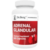 Dr. Berg's Adrenal Glandular - Cortisol Manager, More Energy, Focus, Stress and Immunity Support with Hormone Balance Formula - Adrenal Fatigue Supplements - 60 Capsules