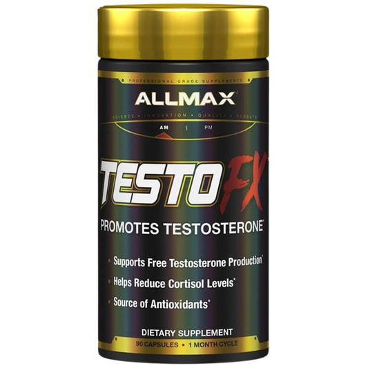ALLMAX TESTOFX - 90 Capsules - Supports Testosterone Production