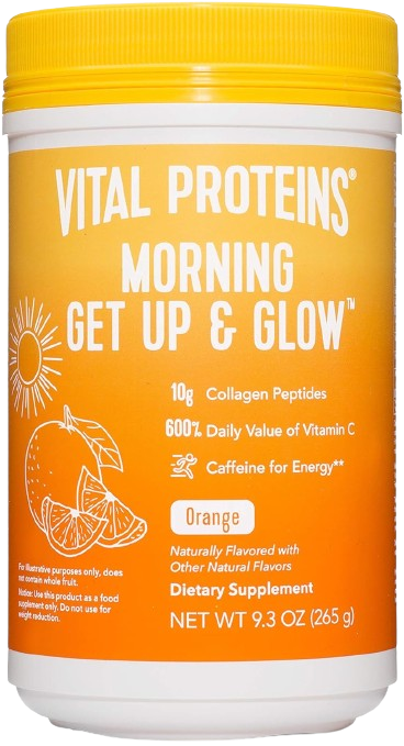 Vital Proteins Morning Get Up and Glow Collagen peptides Powder Supplement