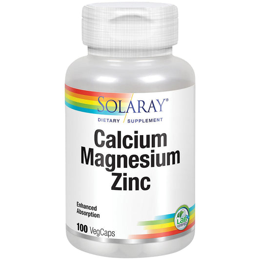 Calcium Magnesium Zinc - Full Range Amino Acid Chelates (100 Capsules)