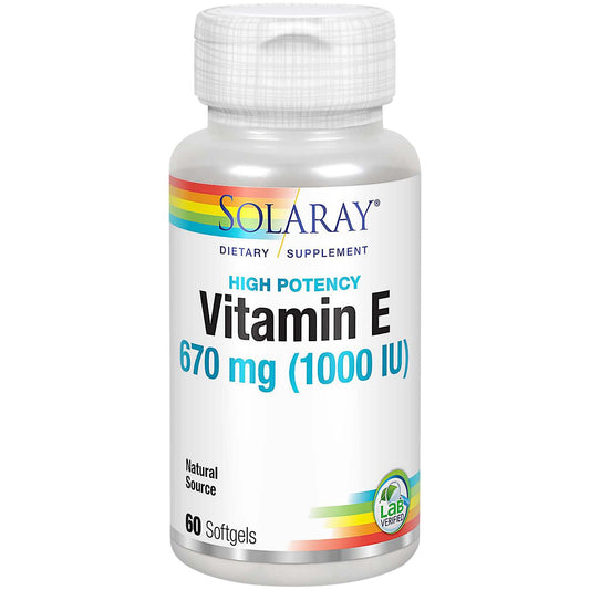 Vitamin E - Provides Antioxidant Activity - 1,000 IU (60 Softgels)