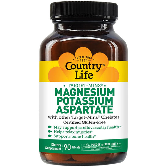 Magnesium Potassium Aspartate (90 Tablets)