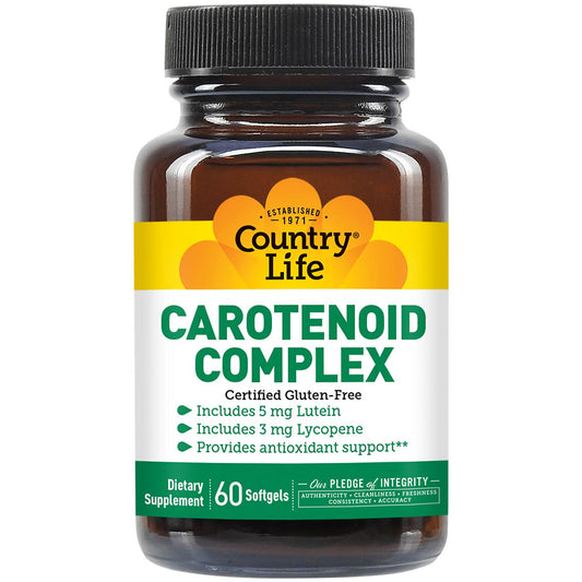 Carotenoid Complex with Lutein & Lycopene - Antioxidant Support (60 Softgels)