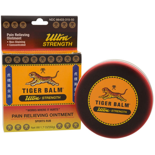 Tiger Balm Ultra Strength Sports Rub Ointment (1.7 Ounces)