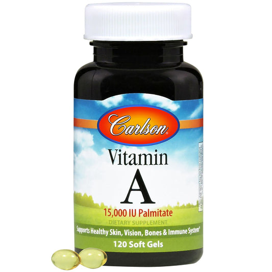 Vitamin A - 15,000 IU Palmitate (120 Softgels)