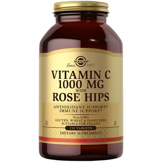 Vitamin C With Rose Hips - 1,000 MG (250 Tablets)