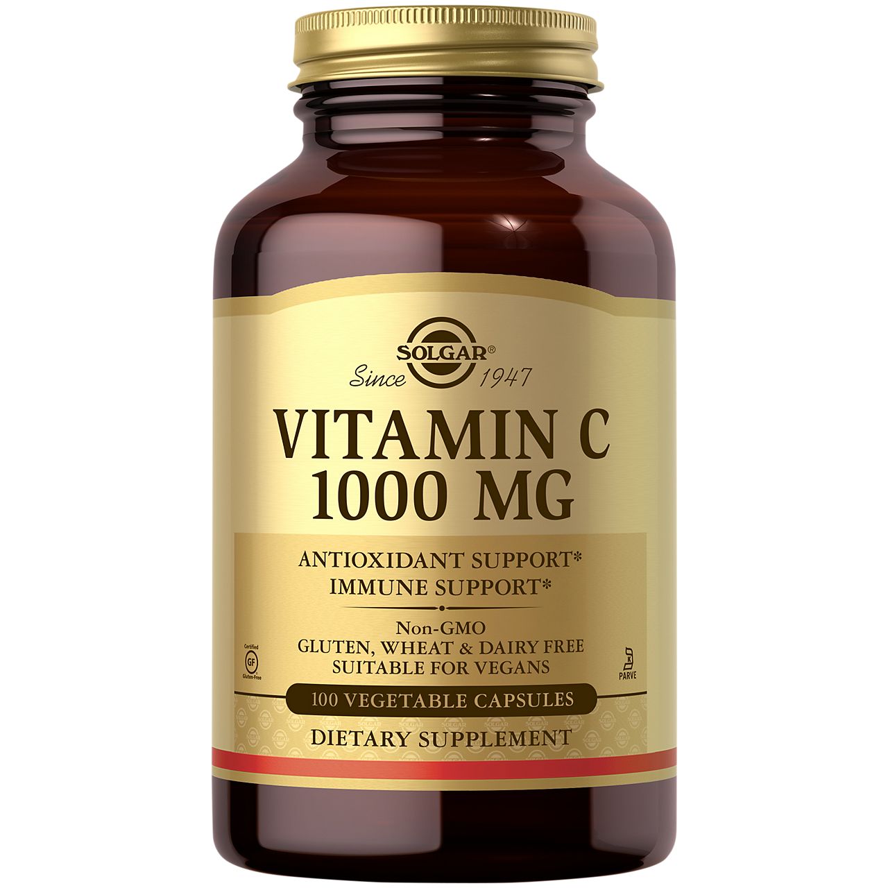 Vitamin C - 1,000 MG (100 Vegetarian Capsules) – EGM Vitamins