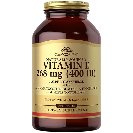Natural Vitamin E - 400 IU (250 Softgels)