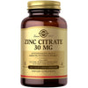 Zinc Citrate - 30 MG (100 Vegetarian Capsules)