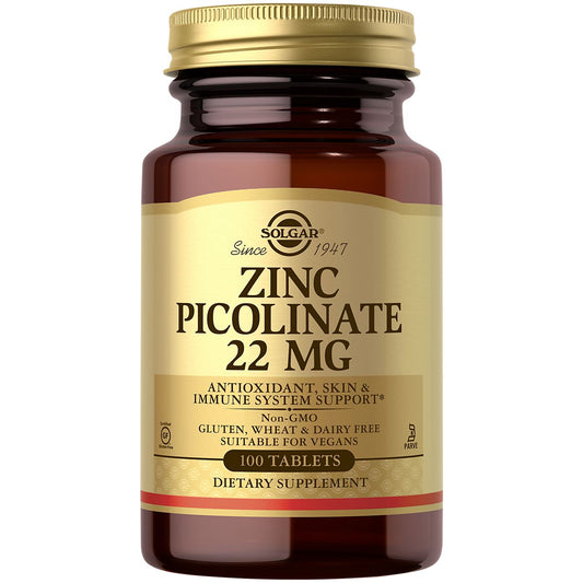 Zinc Picolinate - 22 MG (100 Tablets)