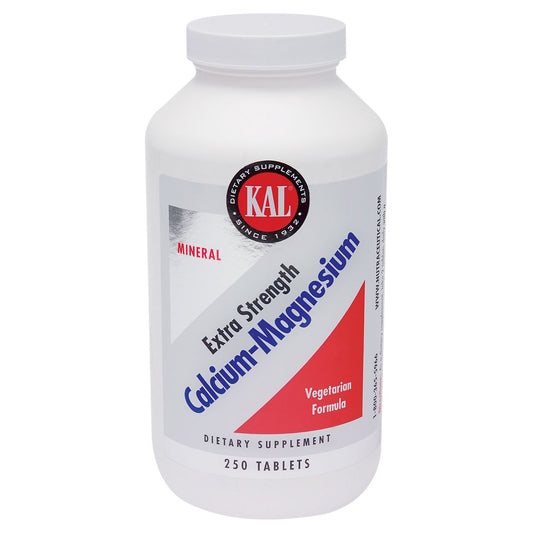 Extra Strength Calcium Magnesium (250 Tablets)