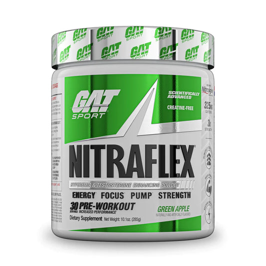 Nitraflex High - Intensity Pre-Workout - Green Apple (30 Servings)