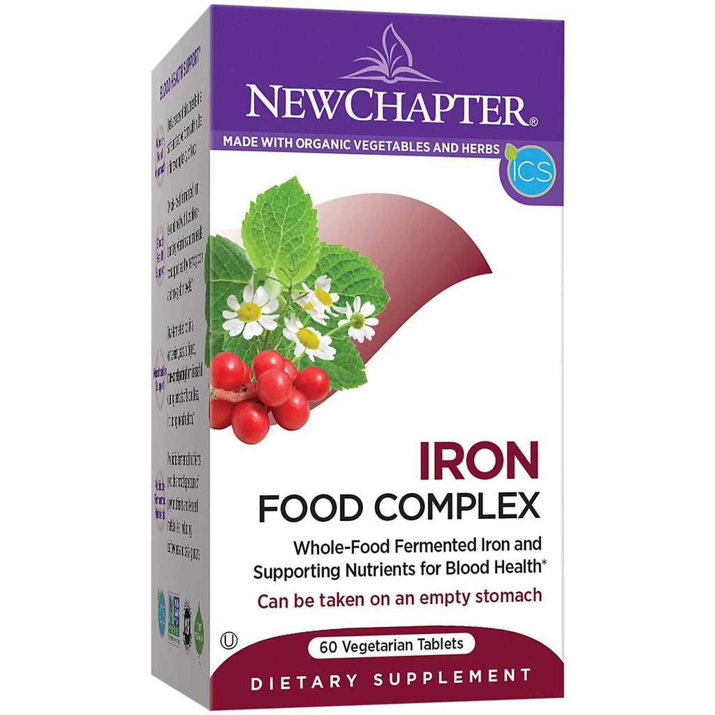 Iron WholeFood Complex (60 Tablets) EGM Vitamins