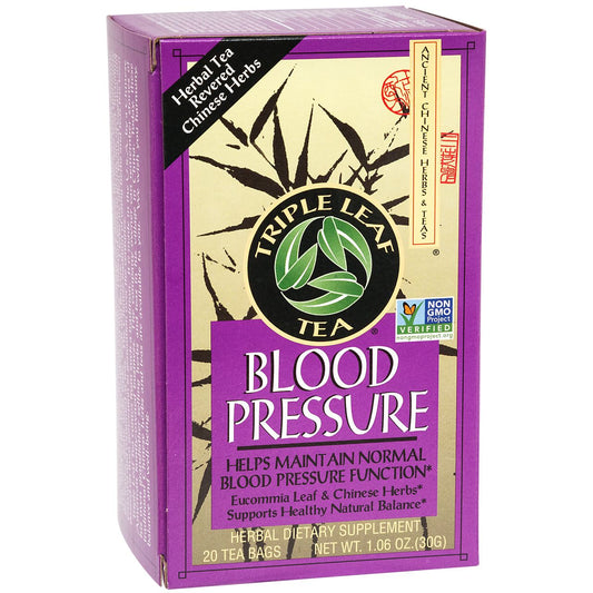 Blood Pressure Herbal Tea with Eucommia Leaf (20 Tea Bags)