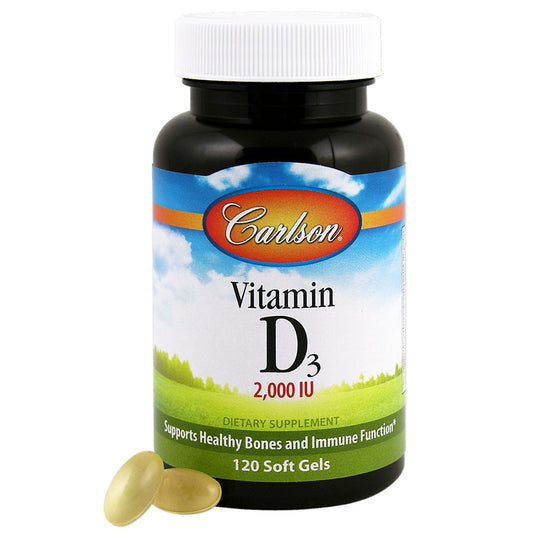 Vitamin D - 2,000 IU (120 Softgels)