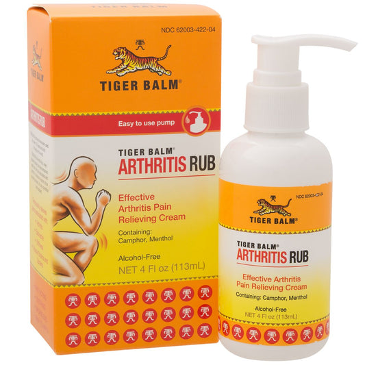 Tiger Balm Arthritis Rub Cream (4 Ounces)