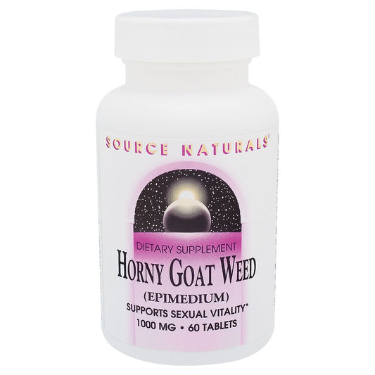 Horny Goat Weed (Epimedium) - 1,000 MG (60 Tablets)