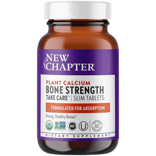 Bone Strength - Plant-Sourced Whole-Food Calcium (60 Tablets)