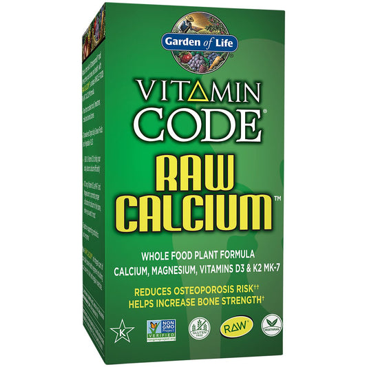 Vitamin Code Raw Whole Food Calcium (120 Vegan Capsules)