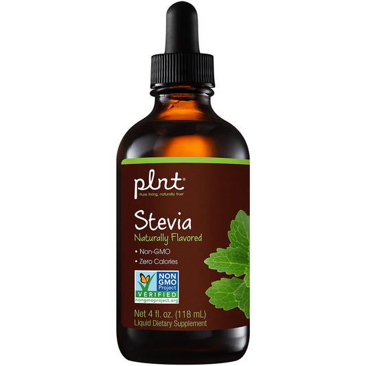 Liquid Stevia - Zero Calorie, Non-GMO Natural Sweetener (4 fl. oz.)