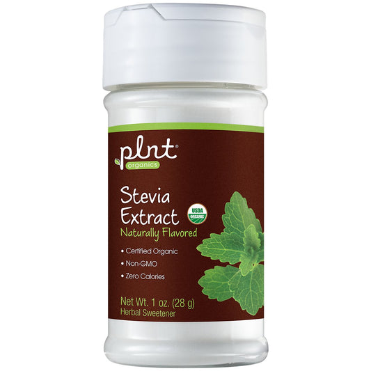 Organic Stevia Extract Powder - Zero Calorie, Non-GMO Natural Sweetener (1 oz. / 622 Servings)