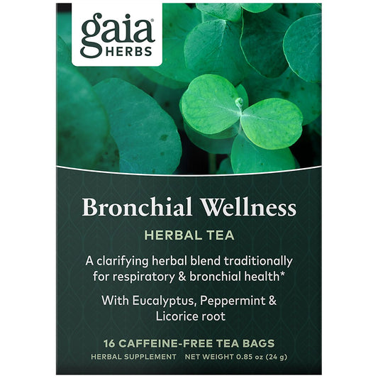 Bronchial Wellness Herbal Tea - Caffeine Free (16 Tea Bags)