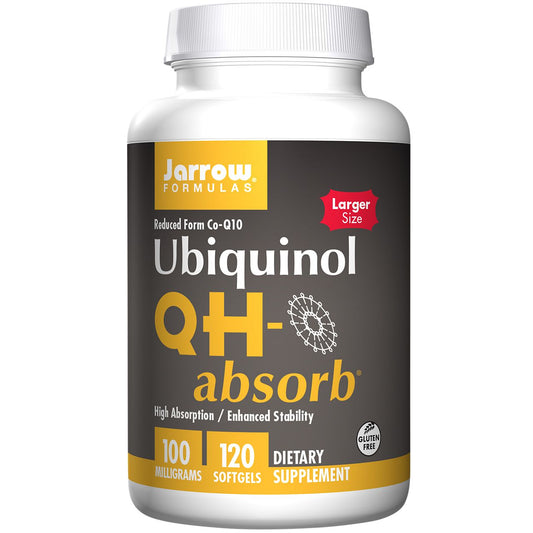 Ubiquinol QH - High Absorption - Supports Heart Health - 100 MG (120 Softgels)