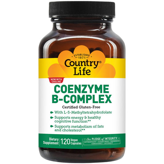 Coenzyme B-Complex with Methylfolate (120 Vegetarian Capsules)