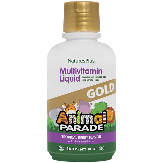 Animal Parade Gold Liquid Multivitamin for Kid's - Berry (16 Fluid Ounces)