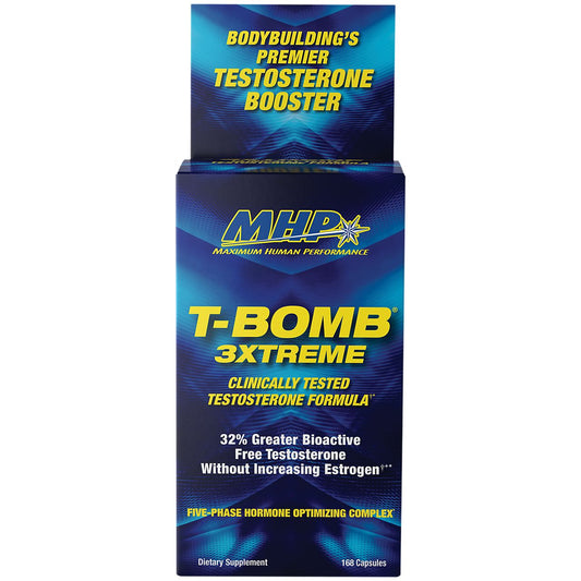 T-Bomb Extreme Clinically Tested Testosterone Formula (168 Capsules)
