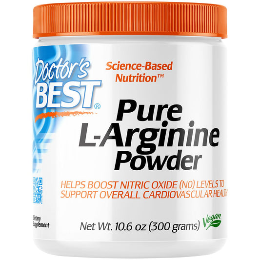 L-Arginine Amino Acid Powder - Vegan - 6 G (50 Servings)