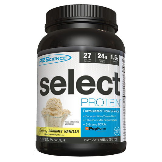 Select Whey & Casein Protein Blend Isolate - Gourmet Vanilla (27 Servings)