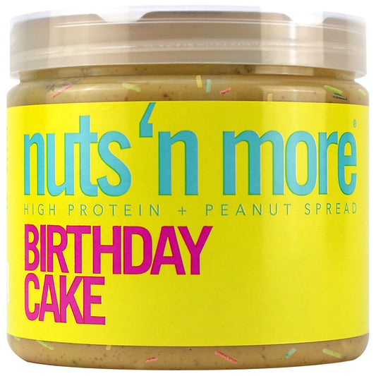 High Protein + Peanut Spread - Birthday Cake (14 Servings)