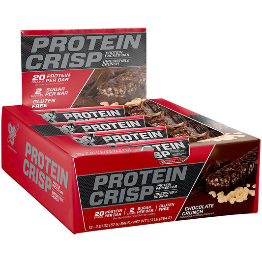 Protein Crisp Packed Bar - Chocolate Crunch (12 Bars)