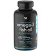 Triple Strength Omega-3 Fish Oil - Superior Triglyceride Form - 1,250 MG (180 Softgels)