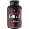 Antarctic Krill Oil - Omega 3 Fish Oil Phopholipids with Astaxanthin - 1,000 MG (60 Softgels)