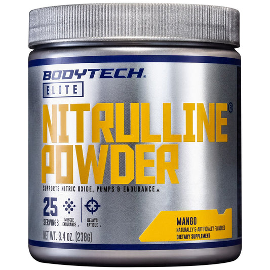 Nitrulline Powder Supports Nitric Oxide, Pumps & Endurance - Mango (8.4 oz. / 25 Servings)