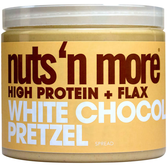 High Protein + Flax Spread - White Chocolate Pretzel (14 Servings)