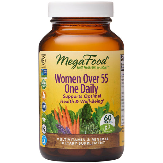 Multivitamin for Women 55+ Daily Support for Optimal Health & Well-Being (60 Tablets)