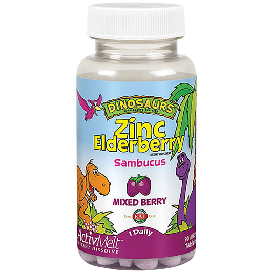 Children's Zinc Elderberry Sambucus - Mixed Berry (90 Micro Tablets)