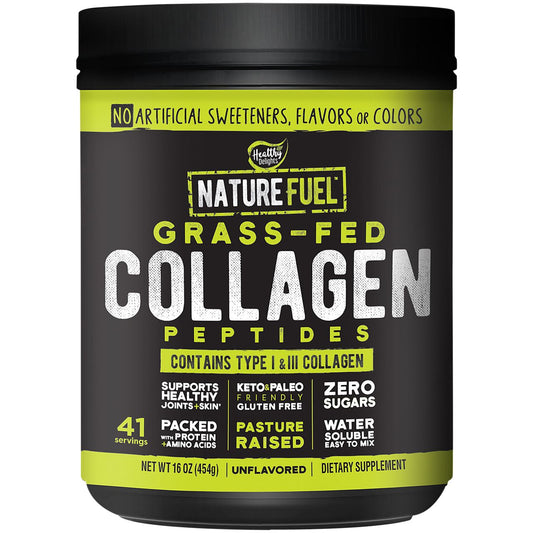 Grass-Fed Collagen Peptides - Unflavored (41 Servings)
