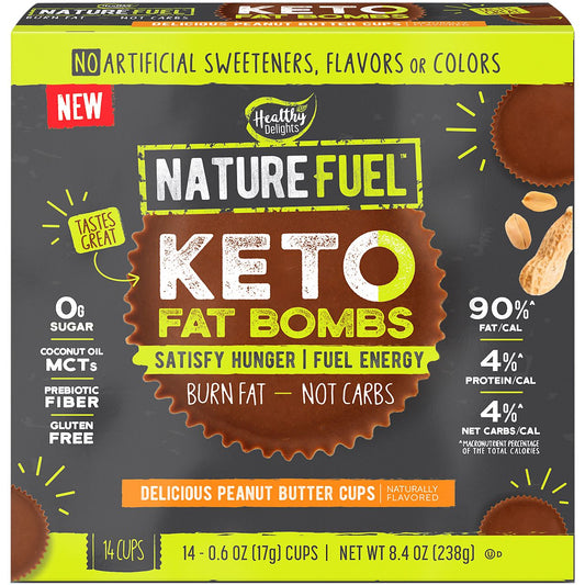 Keto Fat Bomb - Peanut Butter Cups (14 Servings)