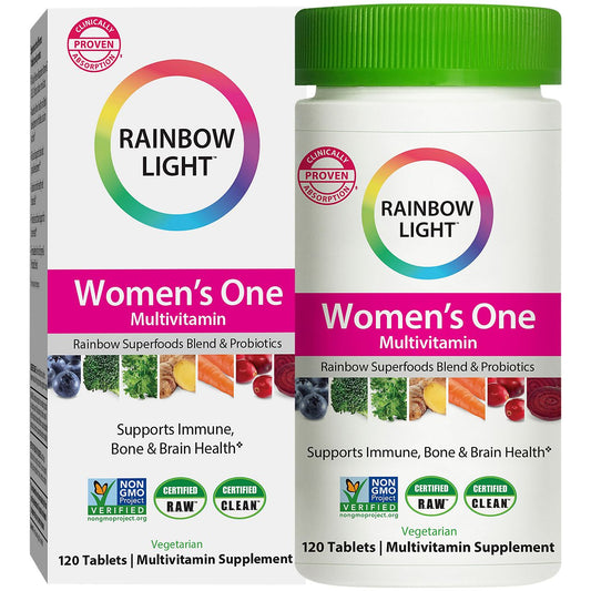 Women's One Multivitamin with Probiotics - Once Daily (120 Tablets)